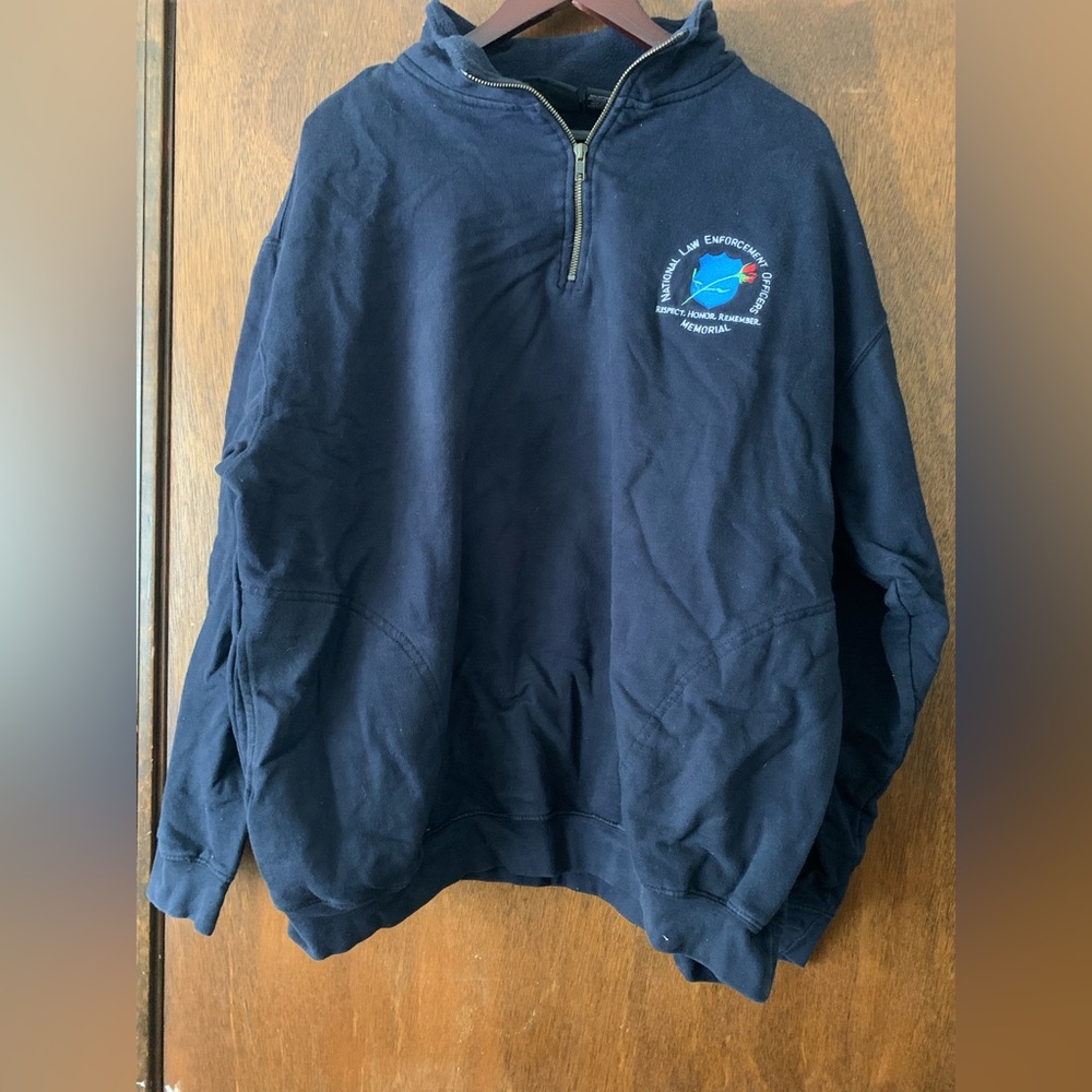 Men’s XXL National Law Enforcement Officers Memorial (Washington DC) 1/4 zip